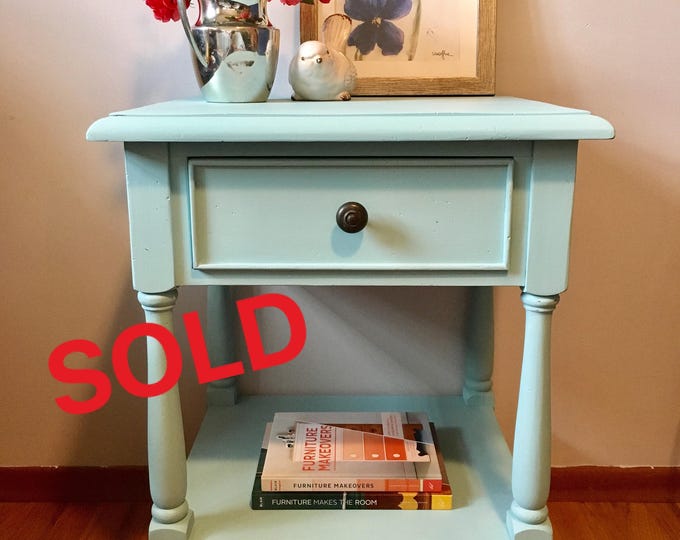 SOLD Cottage Style Accent Table Etsy