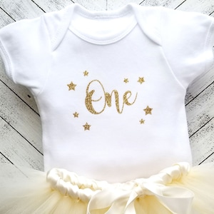 Twinkle Twinkle Little Star 1st Birthday Tutu Set-Twinkle Star Birthday-Twinkle Twinkle-Baby Birthday-Little Star Party-Christmas Gift