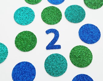 Peacock Glitter Confetti,Table Confetti,Birthday Confetti, Party Decorations, Peacock Themed Party Decor, Blue Glitter Confetti, Table Decor