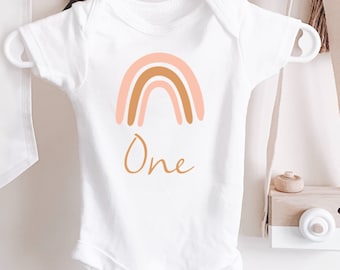 Boho Rainbow First Birthday Outfit | Rainbow Baby Gift | 1st Birthday Gift