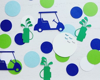 Golf Party Decorations | Hole in One First Birthday Confetti | Fore Par-Tee Confetti | Golf Theme Birthday Decor | Golf Baby Shower