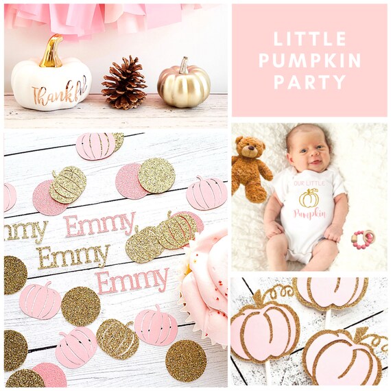 30 PCS Rose Gold It's A Girl Cupcake Toppers For Gender Reveal Party Baby Shower Baby Shower Birthday Party Decorations Girl Birthday Party Supplies
