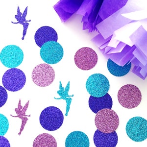 Purple Fairy Glitter Confetti - Fairy Birthday