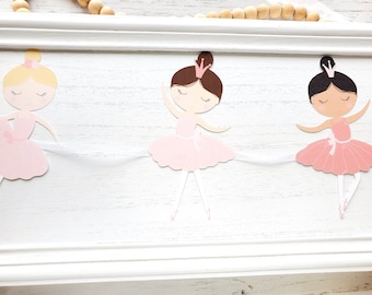 Ballerina Banner | Ballerina Birthday | 1st Birthday | Birthday Banner | Princess Ballet Party | Ballet Birthday