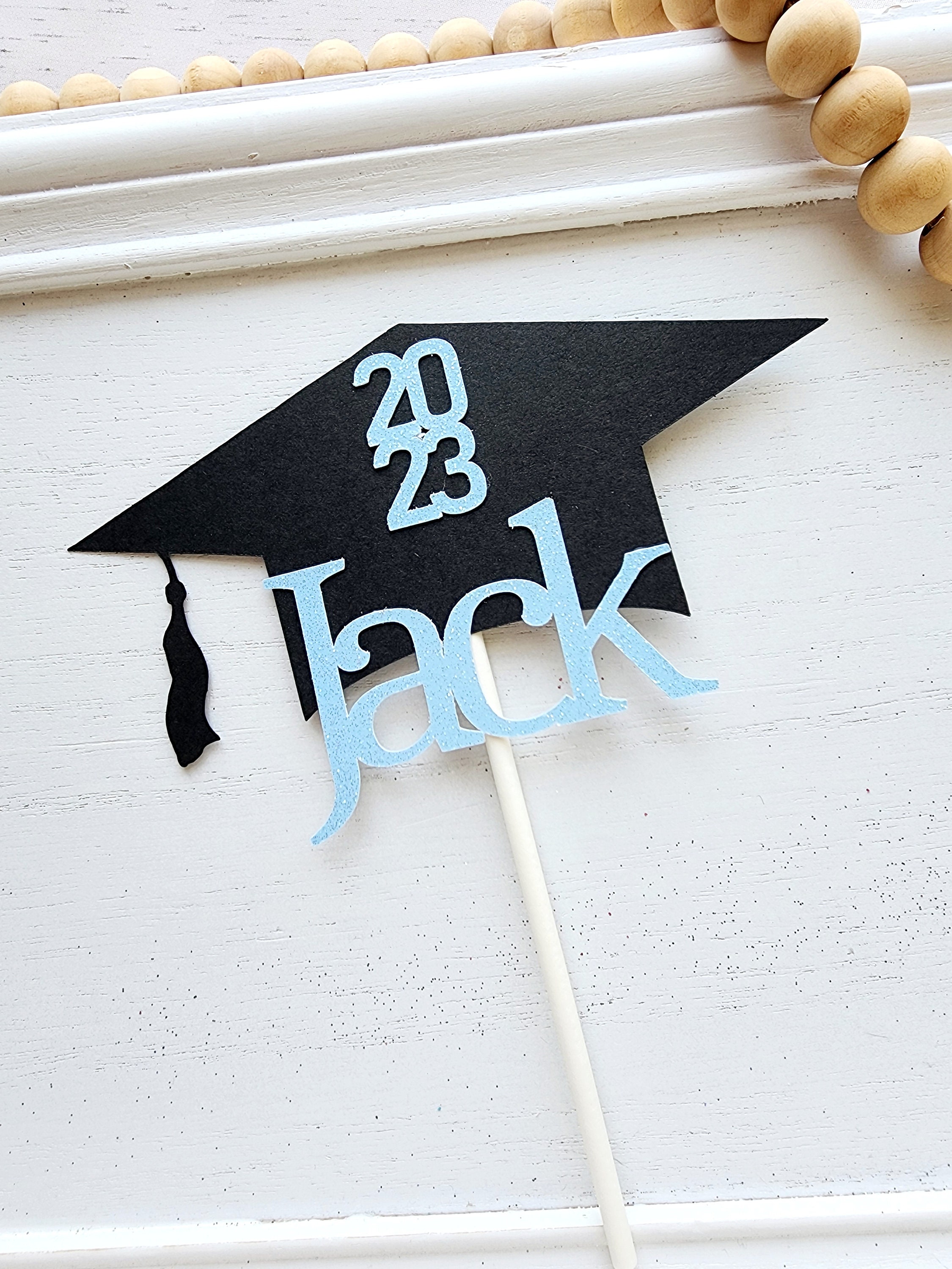 Star Topper Graduation Personalized Graduation Cake Topper | Graduation Centerpiece ...