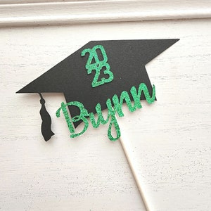 Personalized Graduation Cake Topper Graduation Centerpiece Graduation