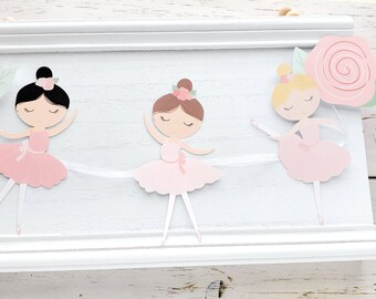 Swan Princess and Ballerina Banner | Ballerina Birthday | 1st Birthday | Birthday Banner | Princess Swan Party | Ballet Birthday