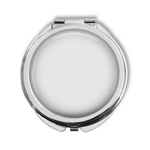 Digital Photo Template for pocket mirror on white background. Instruction included. No graphic knowledges needed. Ask me How 1032