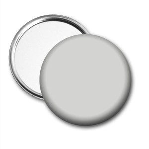 Modèle Photo numérique pour miroir de poche sur fond blanc. Instruction incluse. Aucune connaissances graphiques nécessités. Demandez-moi comment 610
