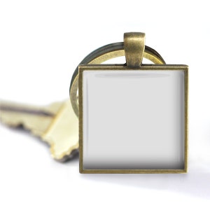 Digital Photo Template for 10x50mm setting pendant with ball chain on white background Instruction included 2026