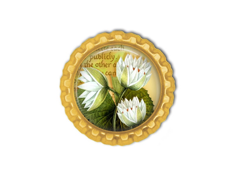 Ask me How No graphics tool need Digital Photo Template for Yellow flattened bottle cap magnet or button 1 inch round setting 2114
