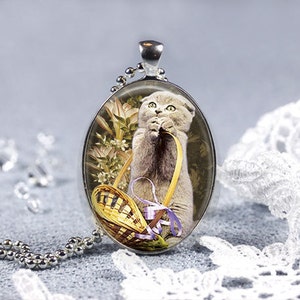 Digital Photo Template for 10x50mm setting pendant with ball chain on white background Instruction included 2026