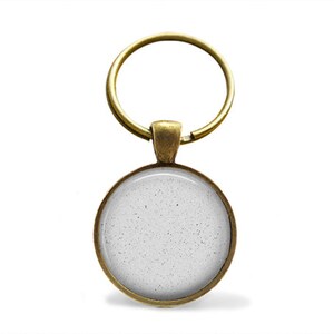 Digital Template for Keychain With Antique Bronze Round 1 Inch - Etsy