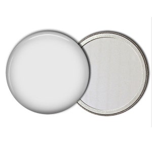Modèle Photo numérique pour miroir de poche sur fond blanc. Instruction incluse. Aucune connaissances graphiques nécessités. Demandez-moi comment 39