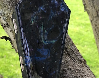 Dark side mini coffin box