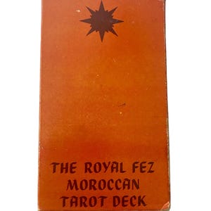 Très rare jeu de tarots marocains Royal FEZ 1975 KAPLAN, Stuart R. Excellent