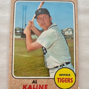 Carta Topps Baseball Al Kaline n. 240 del 1968 World Series e HOFAMER