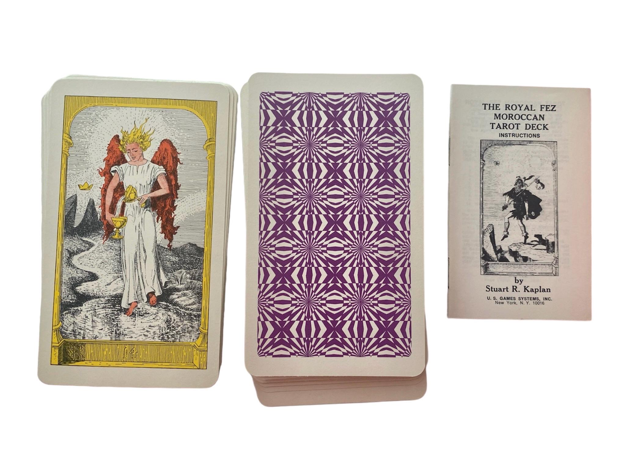 Very Rare the Royal FEZ Moroccan Tarot Deck 1975 KAPLAN