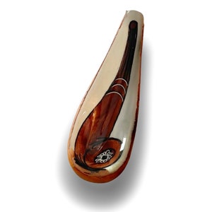 Vintage Ceramic single pipe holder imported from Italy made by Autruche Varieties Inc in Montreal circa 1950-60’s