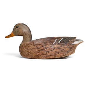 Antique 1940 Wood Duck Decoy - Etsy