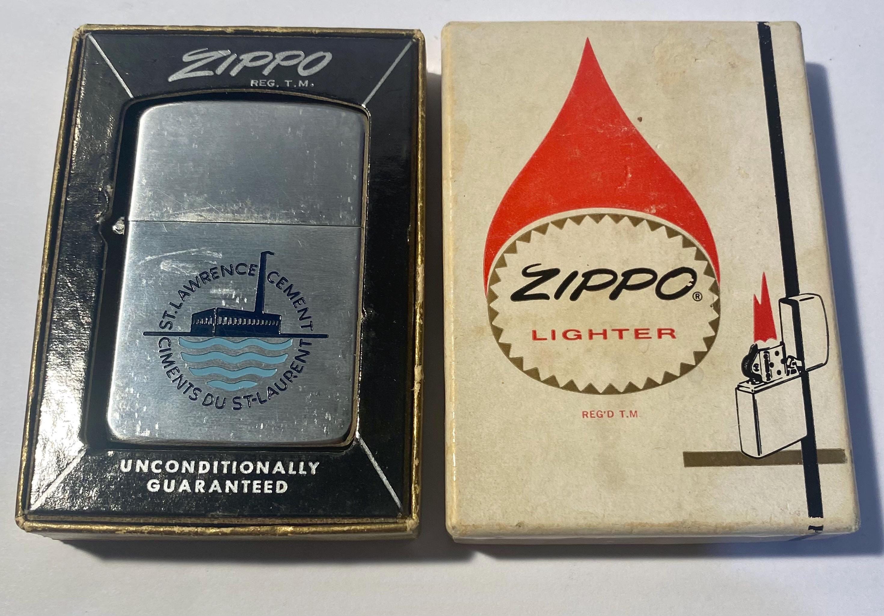 Extremely Rare vintage Zippo 1947-49 champion spark plugs