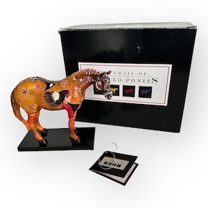 Ghost Horse The Trail of the Painted Ponies Figurine Numbered