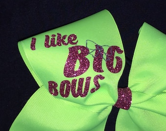 I like BIG bows and I cannot lie practice cheer bow