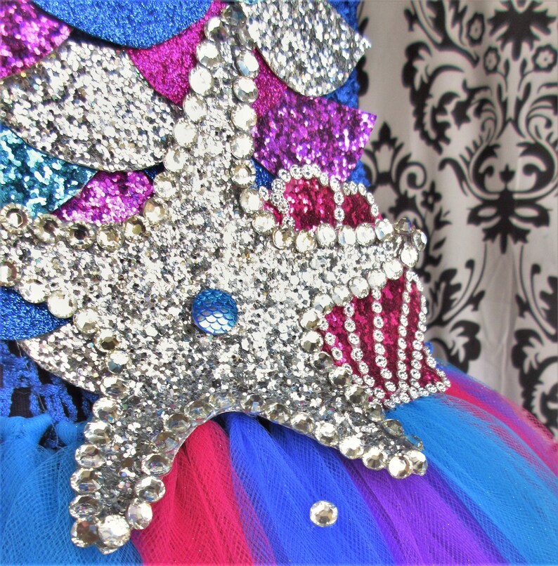 Adult Rainbow Fish DressRainbow Fish CostumeBlue Mermaid DressAdult Mermaid Scale TutuMermaid CostumeMardi Gras DressWomen/'s Dresses