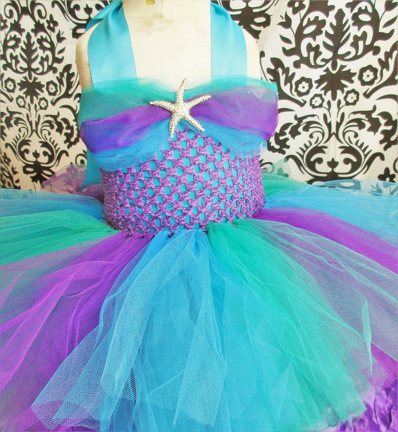 mermaid dress baby girl