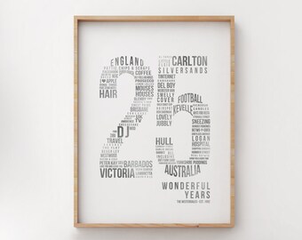 25th Anniversary Gift Etsy 25th Anniversary Gift Etsy