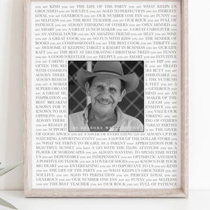 60 razones por las que te amamos, regalo personalizado para el 60 cumpleaños de tu abuela, mamá, mejor amiga, regalo. Impresión enmarcada o imprimible. [146]