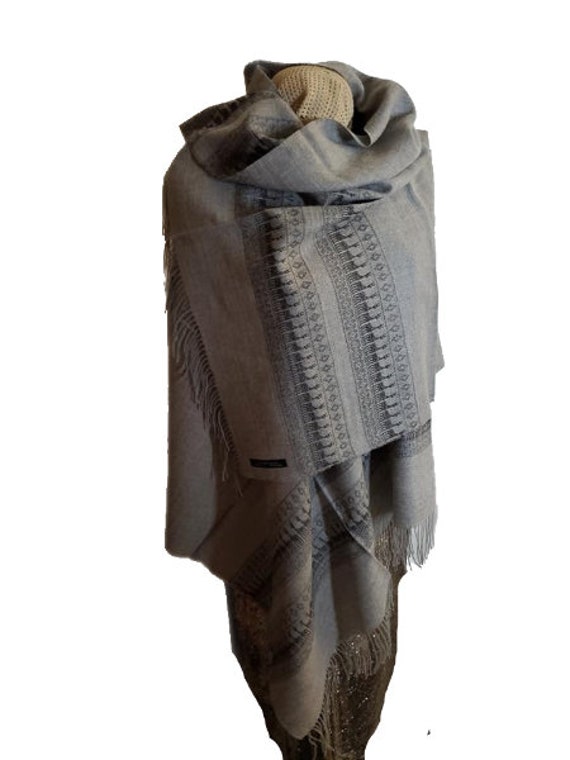 Peruvian Hand Made Baby Alpaca Scarf Wrap Shawl, N