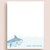 Shark Note Cards Folded Boy Note Cards Personalized Shark Stationery ...