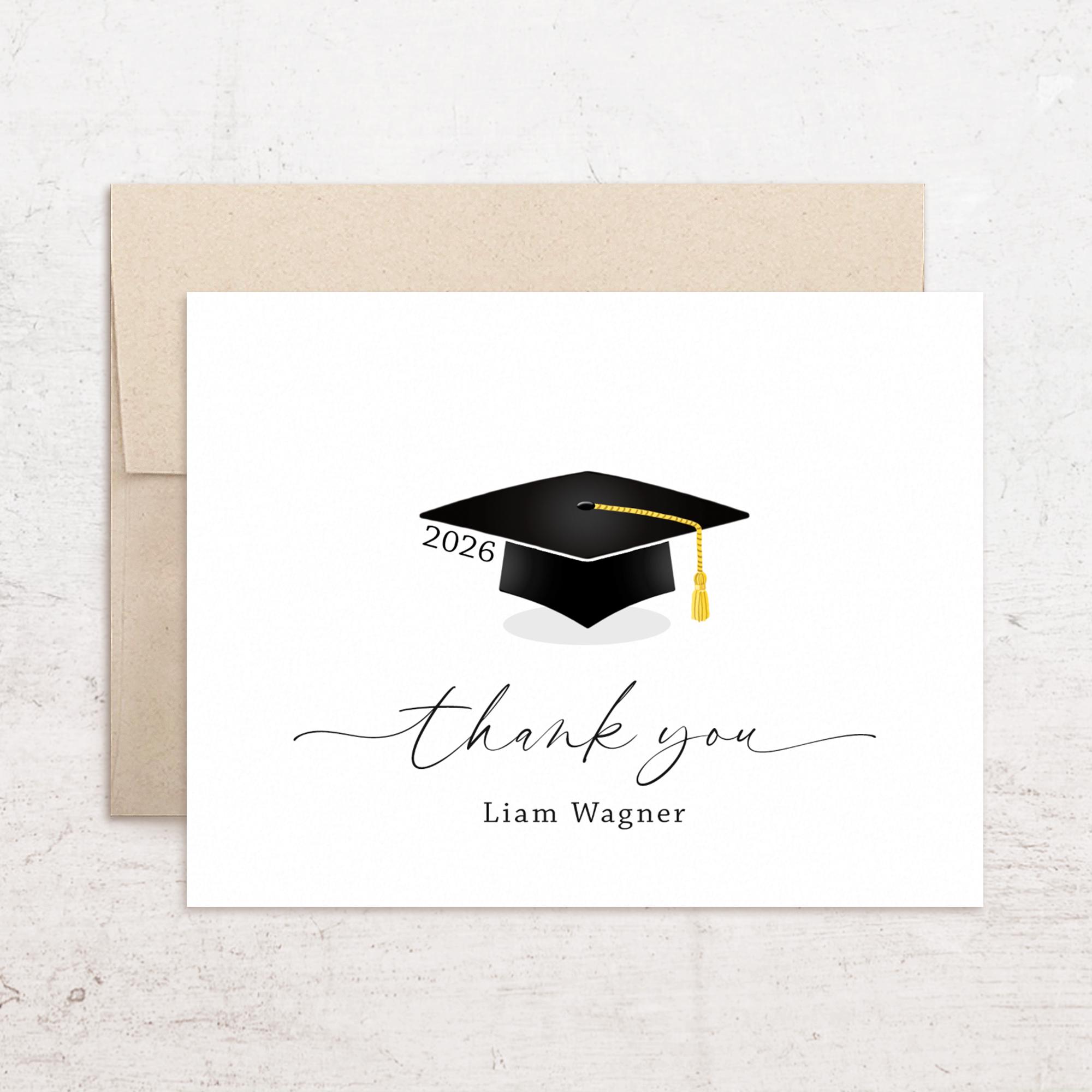 Good Graduation Note Graduation Note Cards - Grad Thank You Cards - Personalized Stationery ...