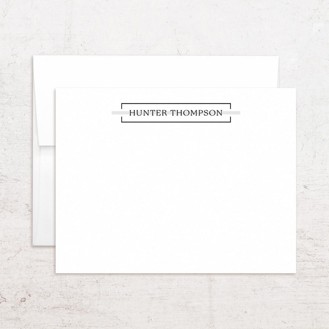Personalized Stationery - Custom Note Cards - Business Stationery ...