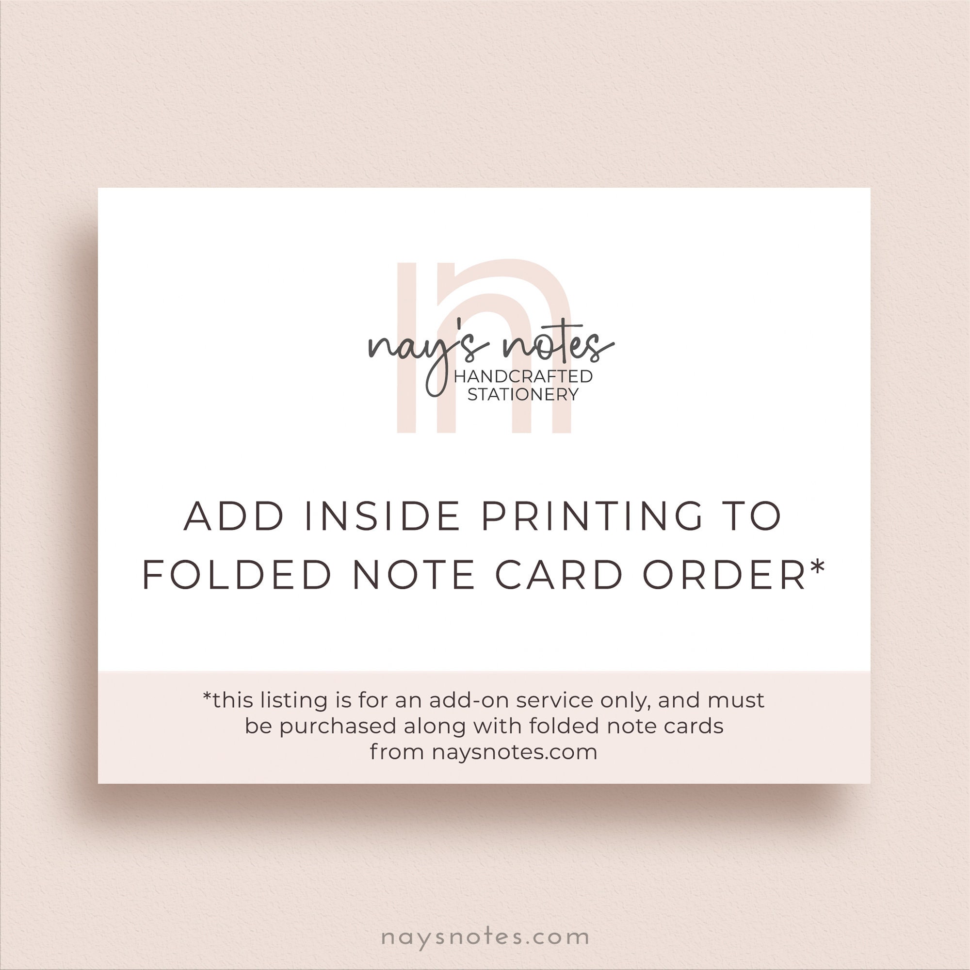 Note Card Printing