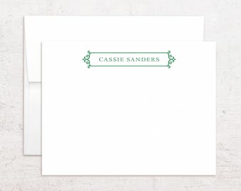 Papelería personalizada - Tarjetas de felicitación personalizadas - Papelería para empresas - Notas planas
