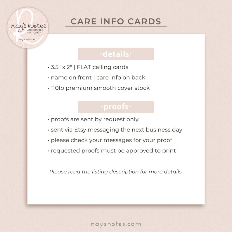 Knitting Care Info Cards Knitting Gift Cards Crochet Care Info Sheep Knitting Care Instructions Crochet Care Instruction Cards image 2