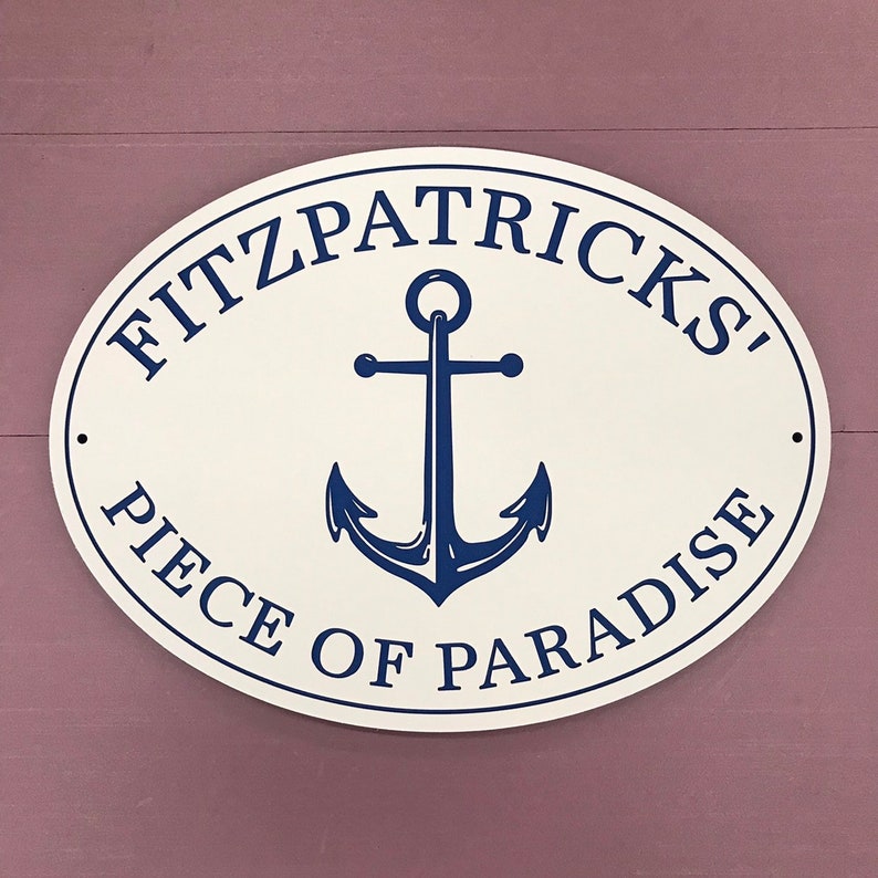 Beach House Signs Coastal Home Signs Custom Lake House Etsy