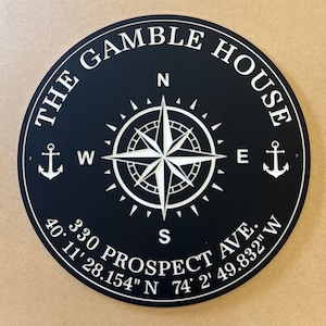 Business sign, Personalized family name house Sign, Custom outdoor sign, Beach house sign, Custom house name sign, housewarming gift