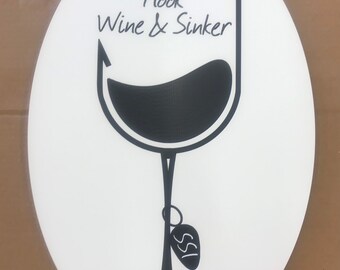 Custom Family Name Sign, Colorcore Plastic Outdoor Decor ***LIFETIME GUARANTEE***