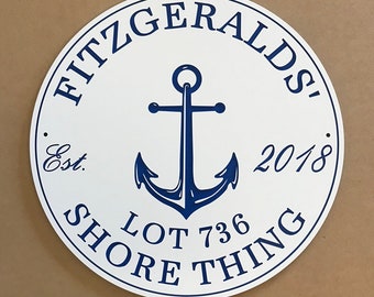 Beach House signs, Coastal Home signs, Custom Lake House signs, Personalized Sign, Beach Decor.