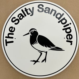 Placa personalizada para casa no lago, placa para casa de praia, placa para casa costeira, placa personalizada, decoração de praia.