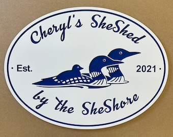Custom Beach House Sign, Coastal Lake Home Decor ***LIFETIME GUARANTEE***