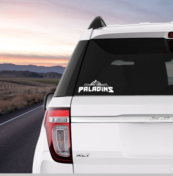 Paladins Decal Paladins Video Game Car Decal Window Etsy
