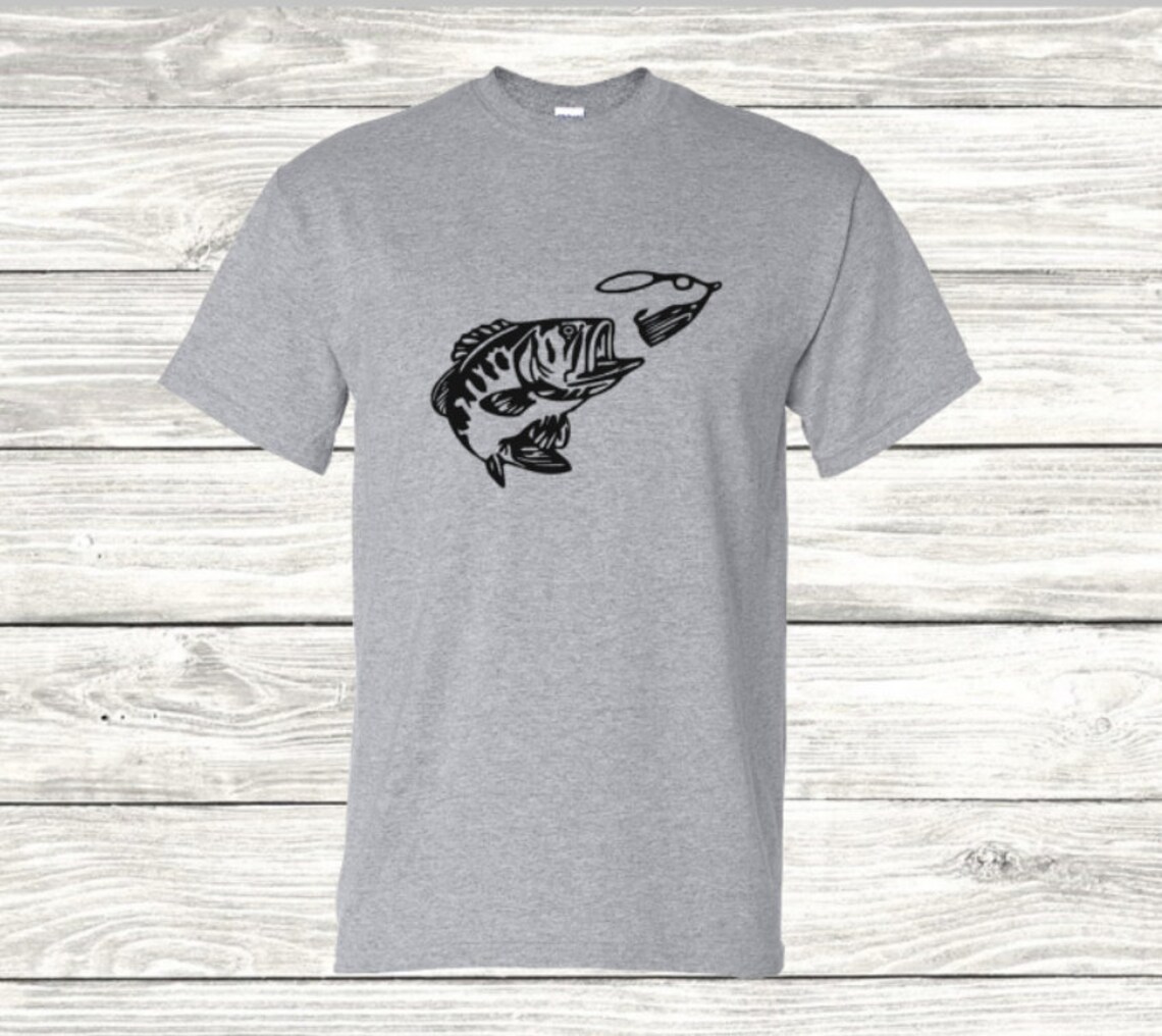 Bass Fishing Shirt Fishing Tournament Fisherman Gift - Etsy