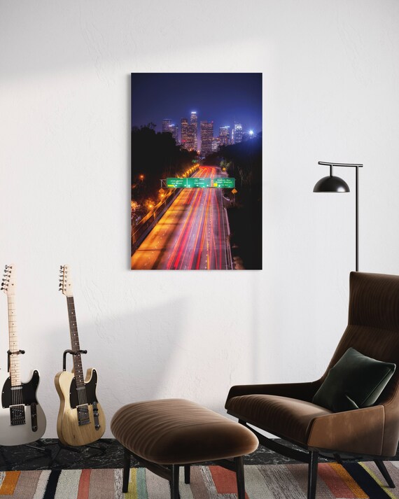 Downtown Los Angeles Photography - Los Angeles Night Print - 110