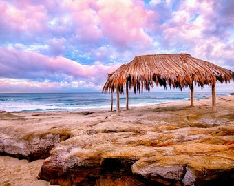 La Jolla Print - Windansea Beach Photo - Sunrise Beach Photo - San Diego Photo Art - California Beach Art - Beach House Decor