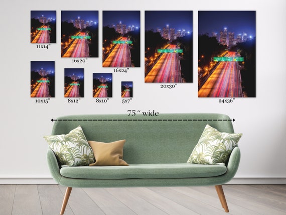 Downtown Los Angeles Photography - Los Angeles Night Print - 110