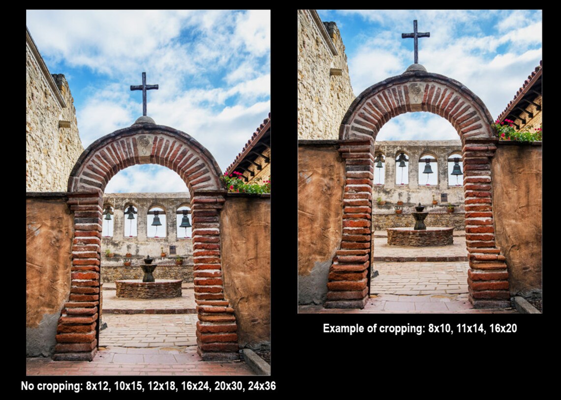 Mission San Juan Capistrano Bells Print Orange County | Etsy